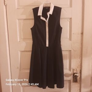 Armani Exchange Fit & Flare Dress